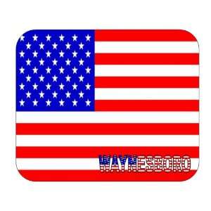  US Flag   Waynesboro, Virginia (VA) Mouse Pad Everything 