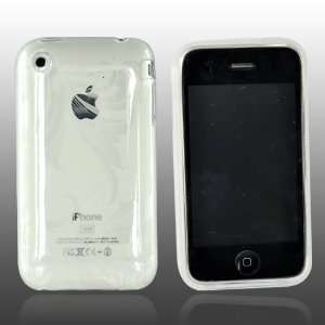    for iPhone 3G 3GS Silicone Case Cover WAVES Clear Electronics