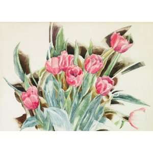   canvas   Charles Demuth   24 x 18 inches   Pink Tulips