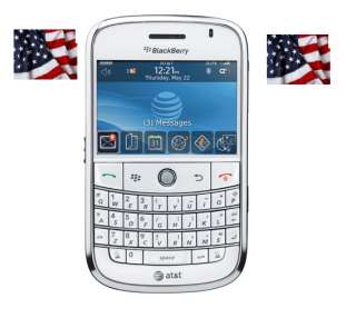 NEW Blackberry BOLD 9000 Unlocked GSM WHITE PDA Phone 843163055421 