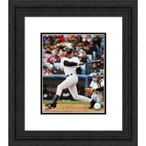  Framed Derek Jeter New York Yankees Photograph Sports 