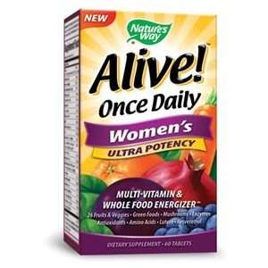   Natures Way Alive Once Daily Womens 60 Tabs