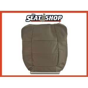 01 02 Ford F150 Lariat SuperCrew Buckets Grey Leather Seat Cover P4 RH 