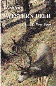 Hunting Western Deer Complete Guide  by Brown  VG B0120  