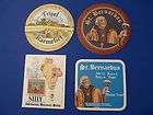 Belgian Beer Coasters ~ St Bernardus, Tripel Karmeliet, Silly 