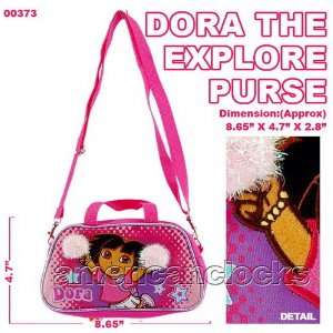   Purse, One Pair of Dora Sandals, and Dora Hangers Set Toys & Games