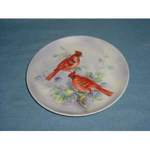  Lefton China Cardinal Plate 