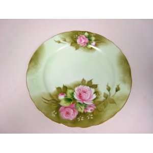  Lefton Floral China Plate