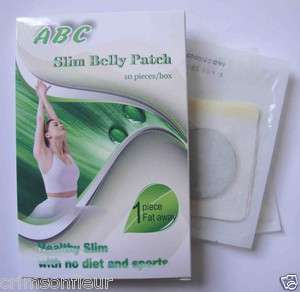ABC Slim Belly Slimming Patch 2 Boxes Lot Weight Loss Detox Burn Fat 