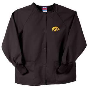   GelScrubs Iowa Hawkeyes NCAA Nursing Jacket   Black