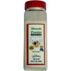Wasabi Powder   18 oz. Jar  Grocery & Gourmet Food