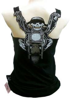 ROCKABILLY PUNK ROCK BABY Tattoo Gothic Designer TANK TOP SHIRT XS/S/M 