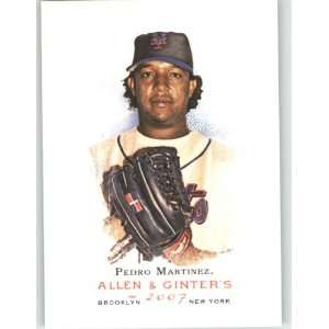  2007 Topps Allen and Ginter #333 Pedro Martinez   New York 