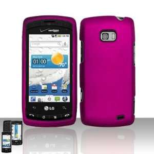  Lg Ally VS740 (Verizon) Hot Rose Pink Premium Snap On 