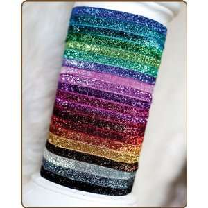  Glitter Elastic Headband (no flower) Health & Personal 