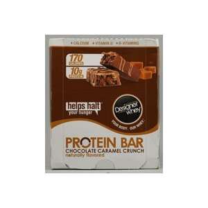  Designer Whey Protein Bars Chocolate Caramel Crunch    12 