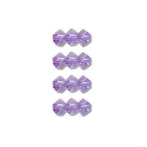  12 Violet Simplicity Swarovski Crystal Beads 5310 4.5mm 