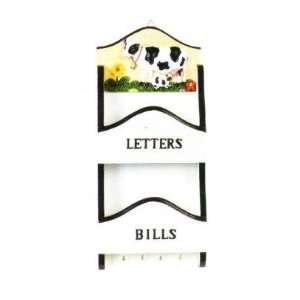  COW Mail Letter Holder & Key Hooks *NEW*
