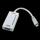   MHL HDMI Cable Adapter HDTV Samsung Galaxy S2 i9100 HTC G14 AC7  