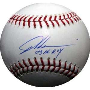 Signed Dontrelle Willis Baseball   inscribed ROY  Sports 