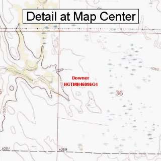   Topographic Quadrangle Map   Downer, Minnesota (Folded/Waterproof