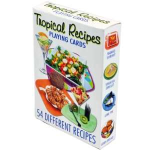 Tropical Recipes Playing Cards   Deck of 54 Cards  Sports 