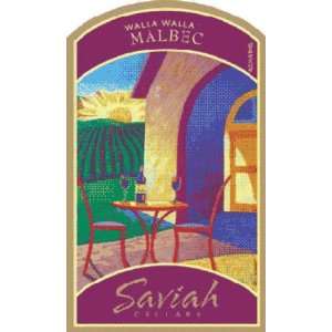  2008 Saviah Walla Walla Malbec 750ml Grocery & Gourmet 