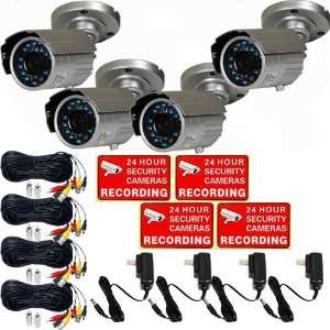  VideoSecu 4 Outdoor Day Night Vision CCTV home Security 