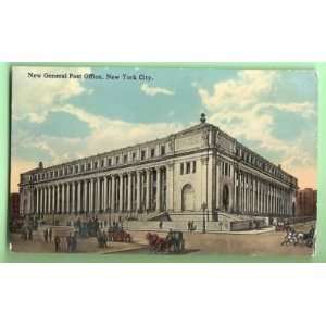 Postcard The New General Post Office New York City 