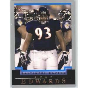  2004 Bowman #179 Dwan Edwards RC   Baltimore Ravens (RC 