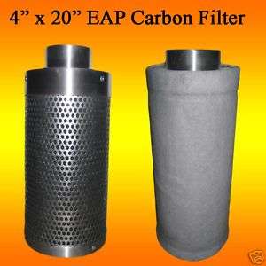 20 ACTIVATED CARBON CHARCOAL FILTER ODOR SCRUBBER 24 HR SHIPPING 