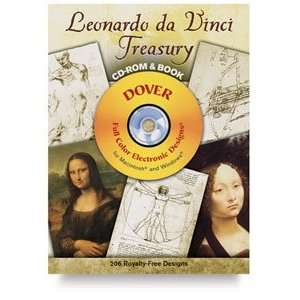  Dover Full Color Clip Art CD ROM   Leonardo da Vinci 