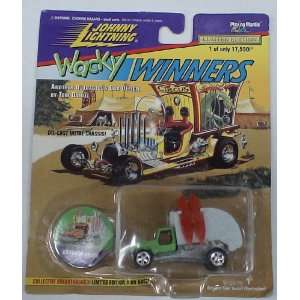   Lightning Wacky Winners DIE Cast CAR Garbage Truck Toys & Games