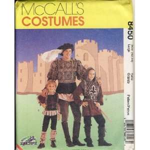  McCall Sewing Pattern 8450 Large   Use to Make   Mens 