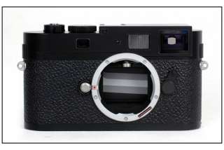   * Leica M9 P digital camera in black paint, 155 actuation only  