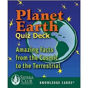  PLANET EARTH QUIZ DECK AMAZING FACTS Toys & Games