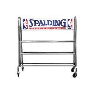  NBA League Gear Spalding NBA Authentic Ball Cart Sports 