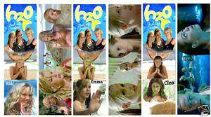 SET H20 BOOKMARKS H2O Mermaids Just Add Water TV Show  