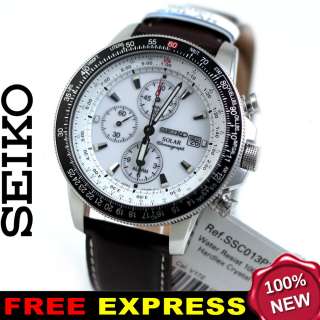 Seiko Men Watch Solar V172 100m Analog Sport Xpress +Box+Warranty 
