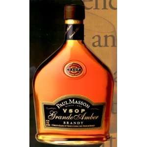    Paul Masson Brandy Grande Amber Vsop 750ML Grocery & Gourmet Food
