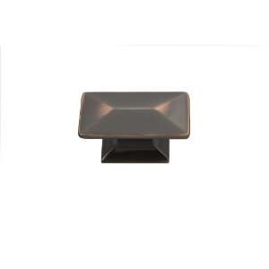 Hickory Hardware P2151 OBH Bungalow Oil Rubbed Bronze Highlighted Knob