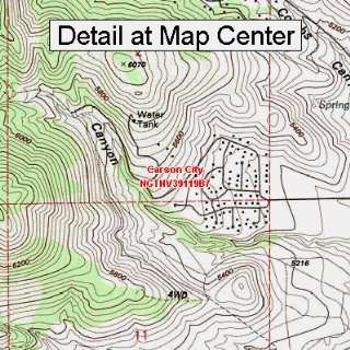   Map   Carson City, Nevada (Folded/Waterproof)