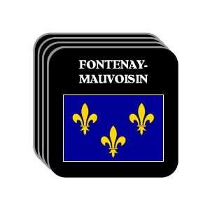 Ile de France   FONTENAY MAUVOISIN Set of 4 Mini Mousepad Coasters