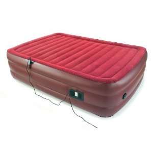Easy Riser Full Size Raised Air Bed W/remote   Deep Red  