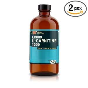  Optimum Nutrition L Carnitine 1000 Liquid, 12 Ounces (Pack 