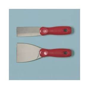 Scraper 3 in carbon steel blade red hndl 6/ctn [PRICE is per EACH 
