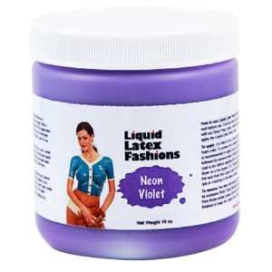  Ammonia Free Liquid Latex Body Paint   32oz Neon Violet 
