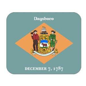  US State Flag   Dagsboro, Delaware (DE) Mouse Pad 