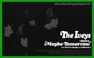 The Iveys(Badfinger) Maybe Tomorrow Record Advert 1968  