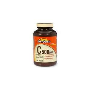 Sundown Vitamin C, 500 mg, Tablets   500 ea